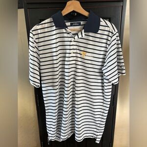 Jack Nichlaus polo golf shirt. Embroidered logo. Men’s size M